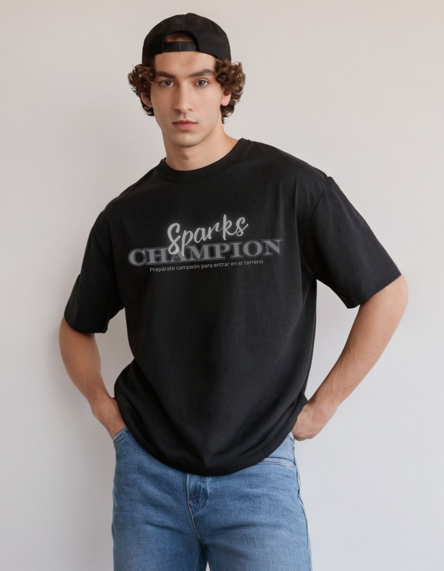 "Sparks Champion Tee - Black"