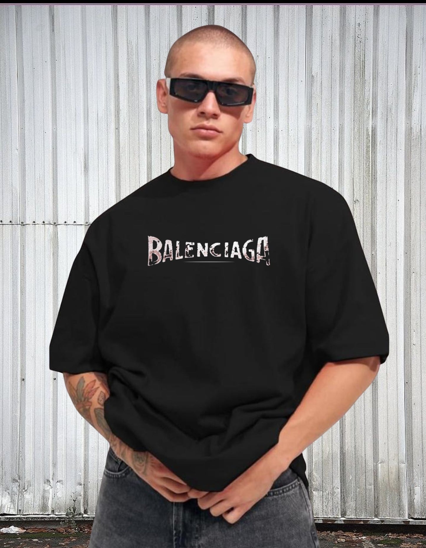 "Metalcore Aesthetic Graphic Tee - Black"
