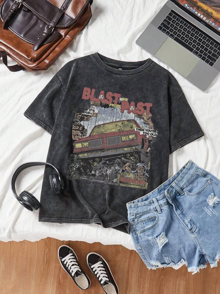 "Blast from the Past Roadshow Oversized Tee"