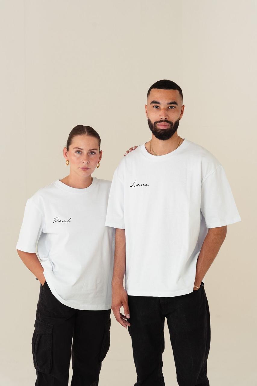 Match the Vibe with personalized Oversized Tees