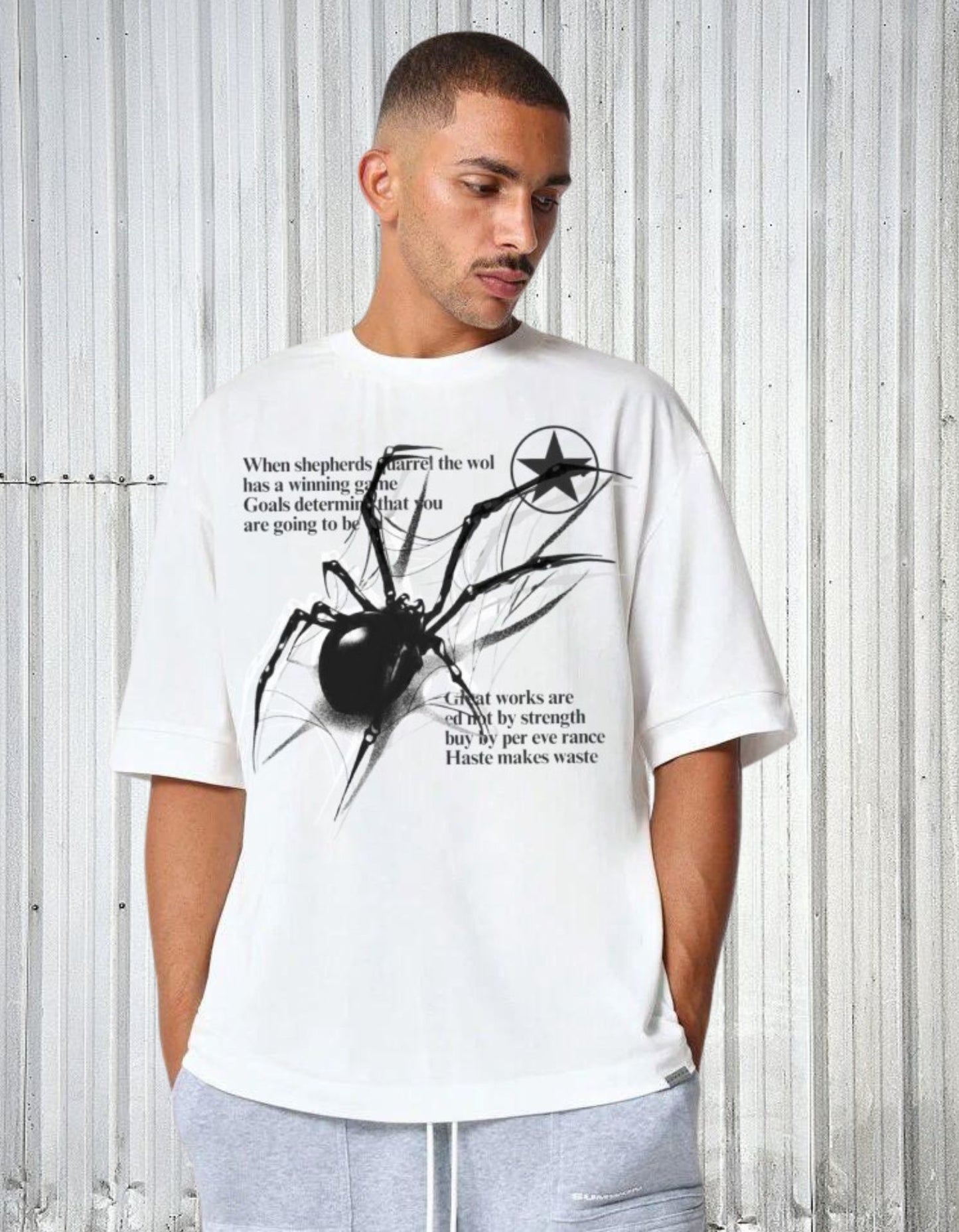 "Dark Web Oversized T-Shirt"
