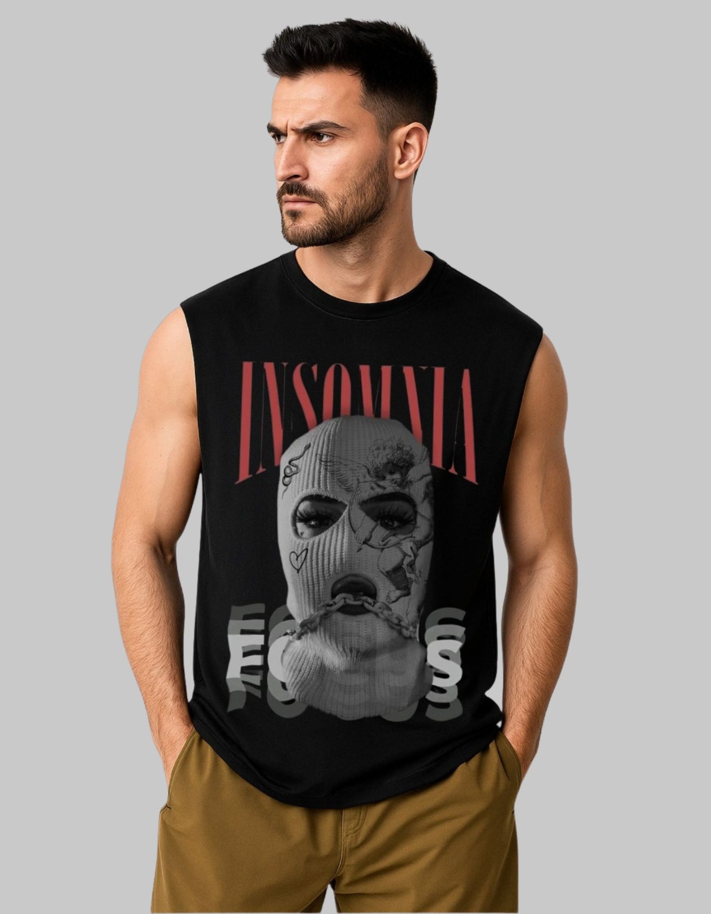 Insomnia Focus Sleeveless Tank