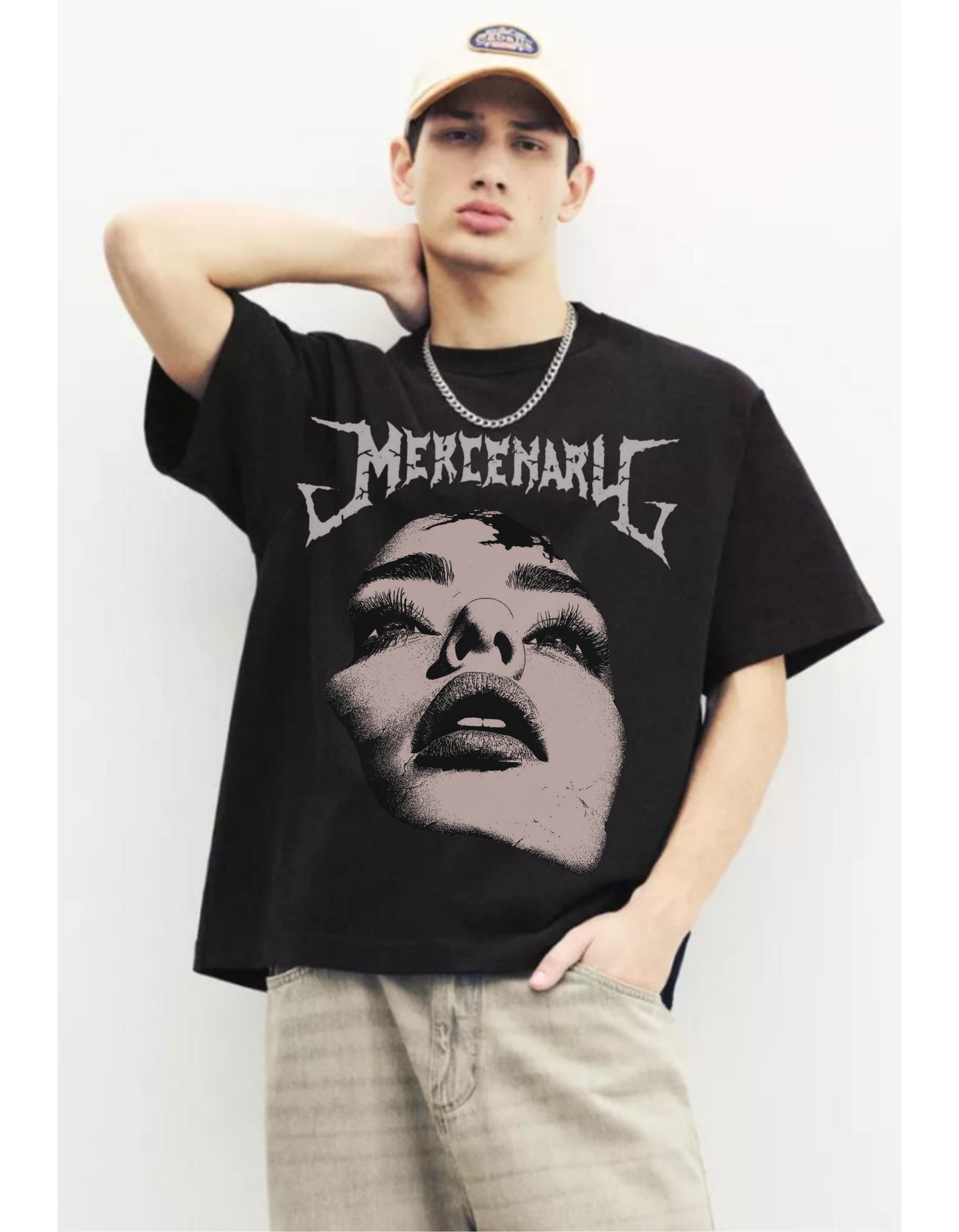 Mercenary Gaze Oversized Tee
