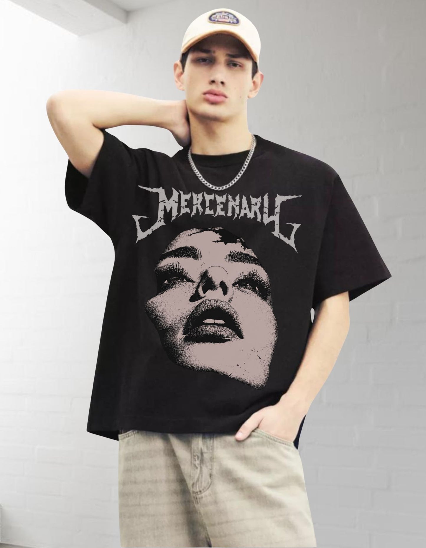Mercenary Gaze Oversized Tee