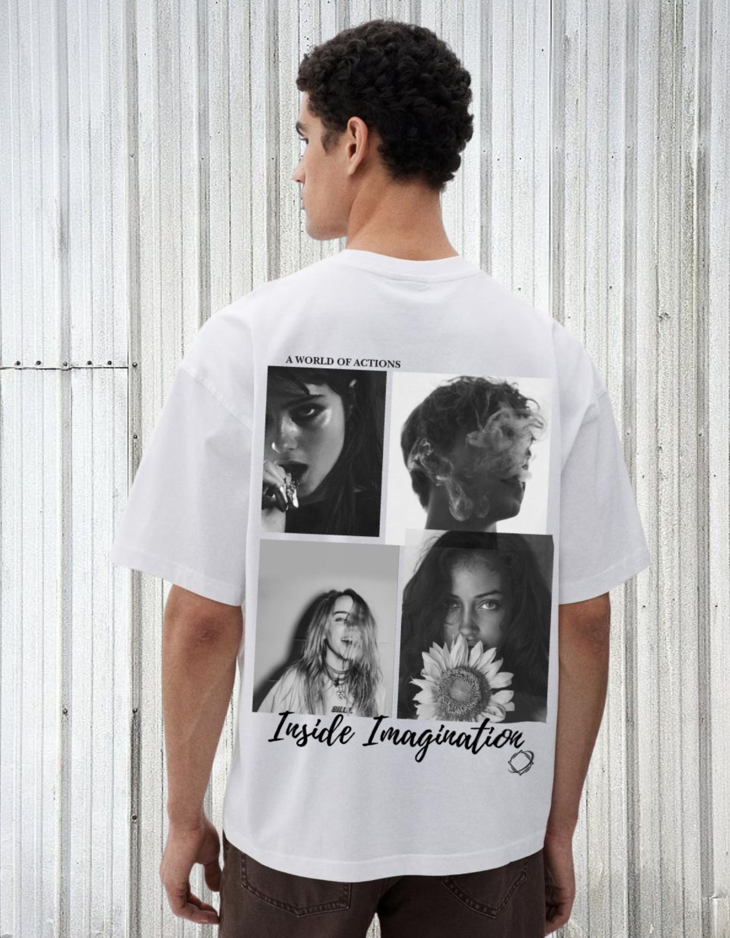 "Inside Imagination Oversized Tee"