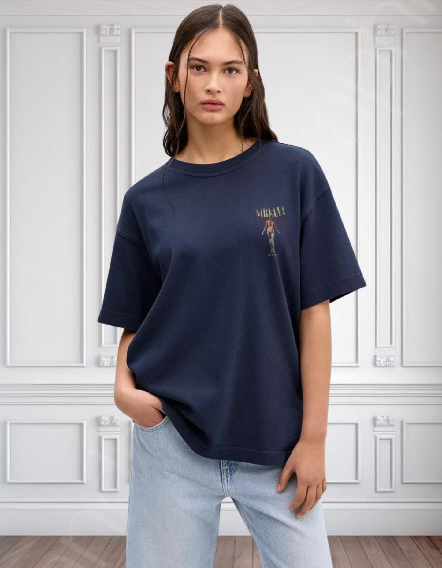 "Nirvana In Utero Vintage Tee"