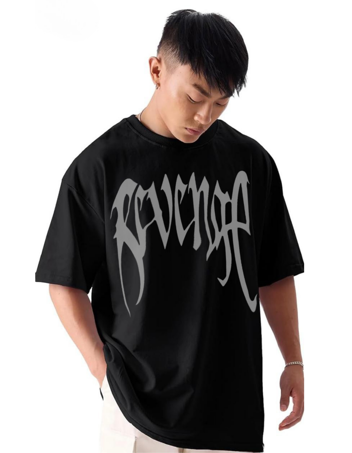 "REVEN6E Gothic Oversized Tee"