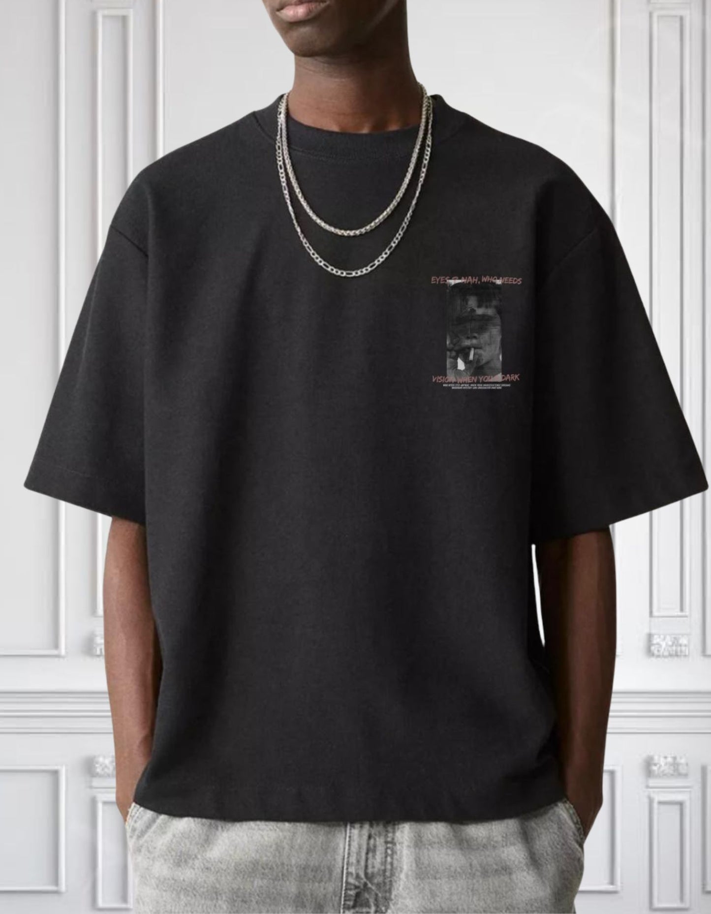 "Vision in the Dark" Oversized Tee