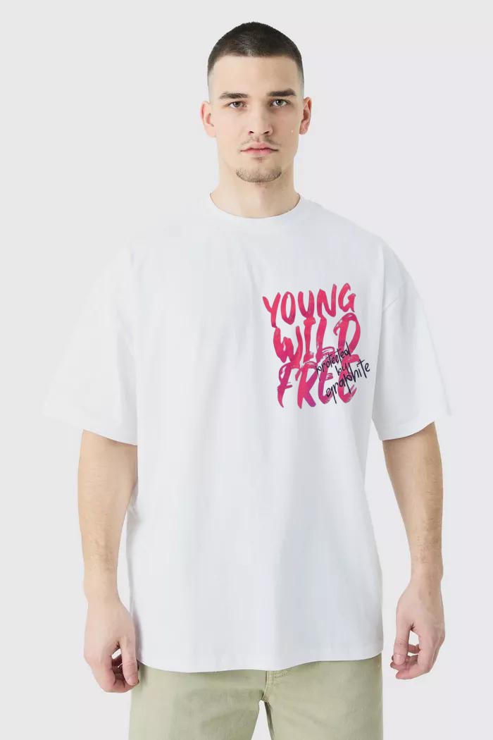 Young Wild Free Oversized Tee