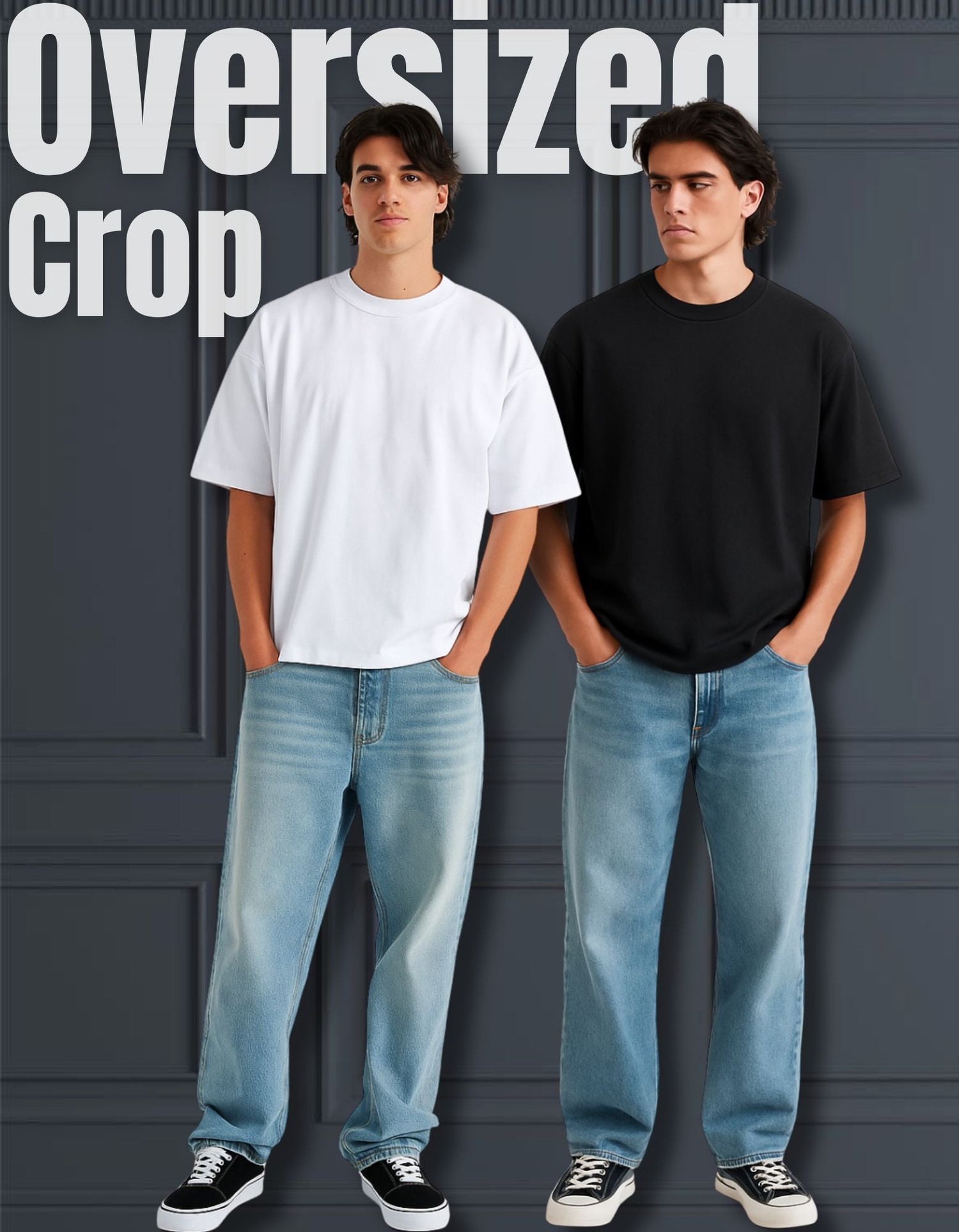 Crop Muse Oversized Tees