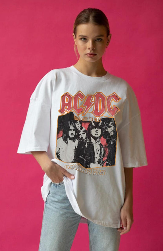 Highway to Hell Tour Oversized Tee