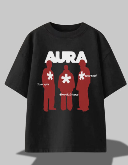 "AURA Identity" Oversized Tee