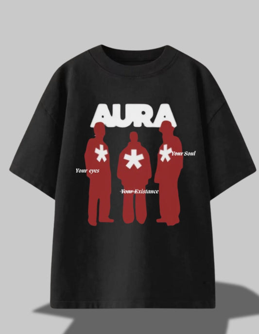 "AURA Identity" Oversized Tee
