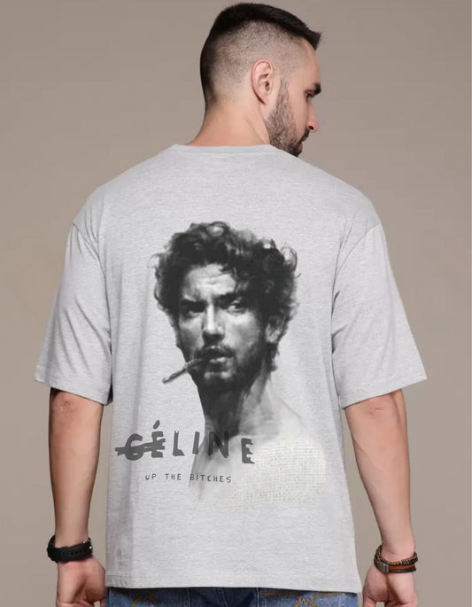 "Céline Graphic Print Tee"