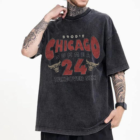 "Chicago Takeover Oversized 24 Tee"