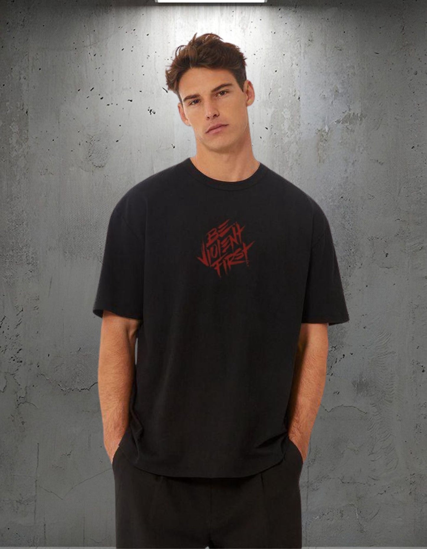 "Miserable Now Graphic Tee - Black"