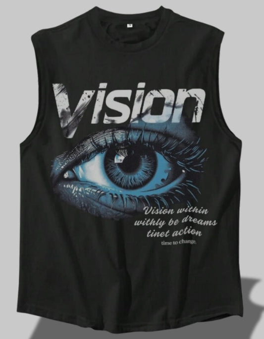 "Vision Within" Graphic Muscle Tank