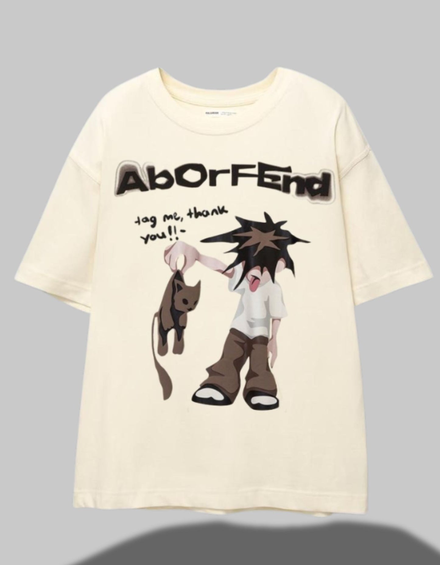 AborFrend Oversized Tee – Bold Meets Bizarre