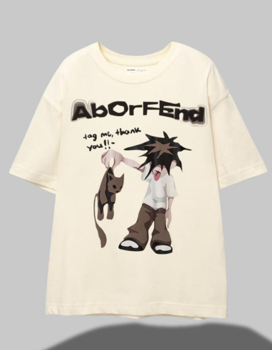 AborFrend Oversized Tee – Bold Meets Bizarre