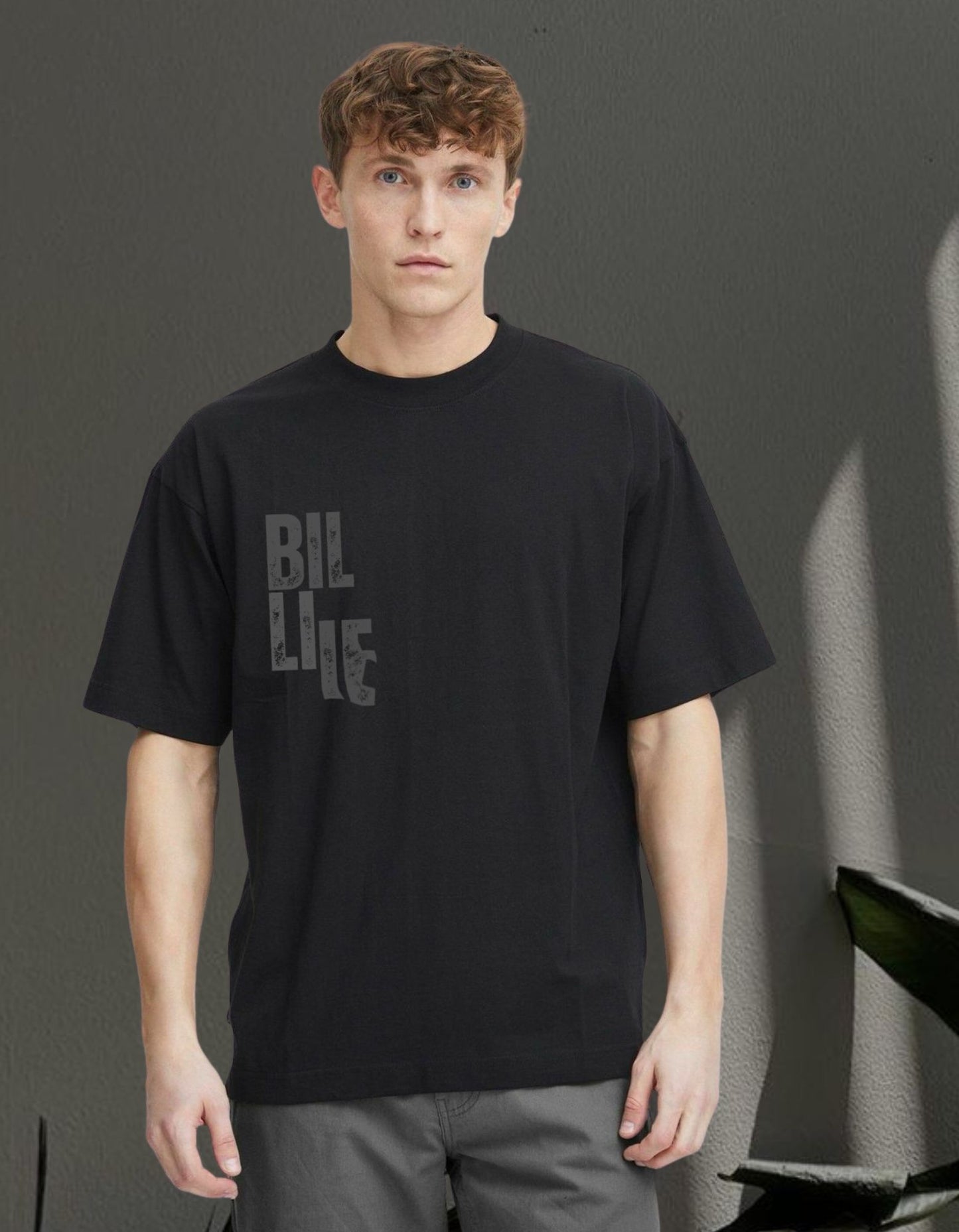 "BELIEVE Oversized Graphic Tee"