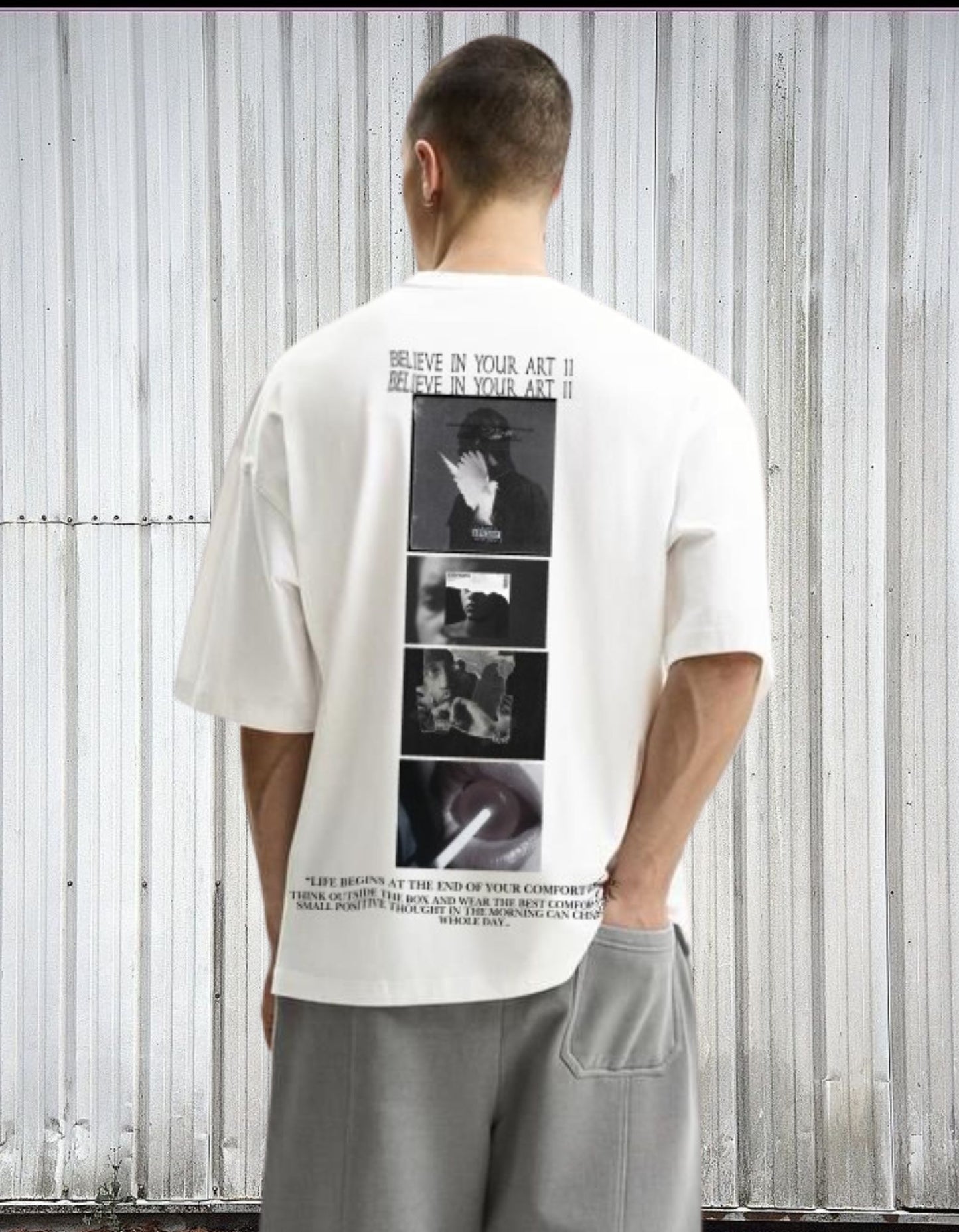 "Believe in Your Art Tee"