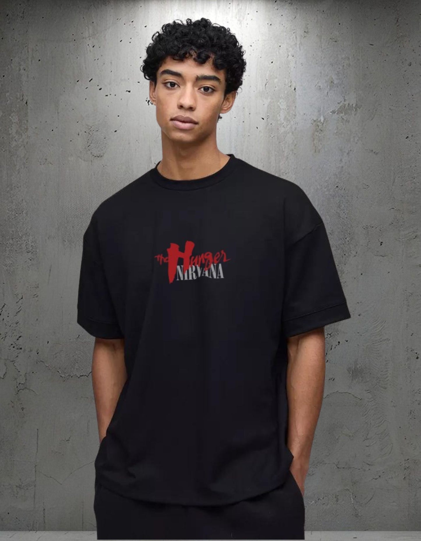 Grunge Revival: Nirvana Dual-Sided Oversized Tee