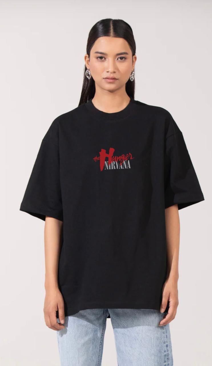 Grunge Revival: Nirvana Dual-Sided Oversized Tee