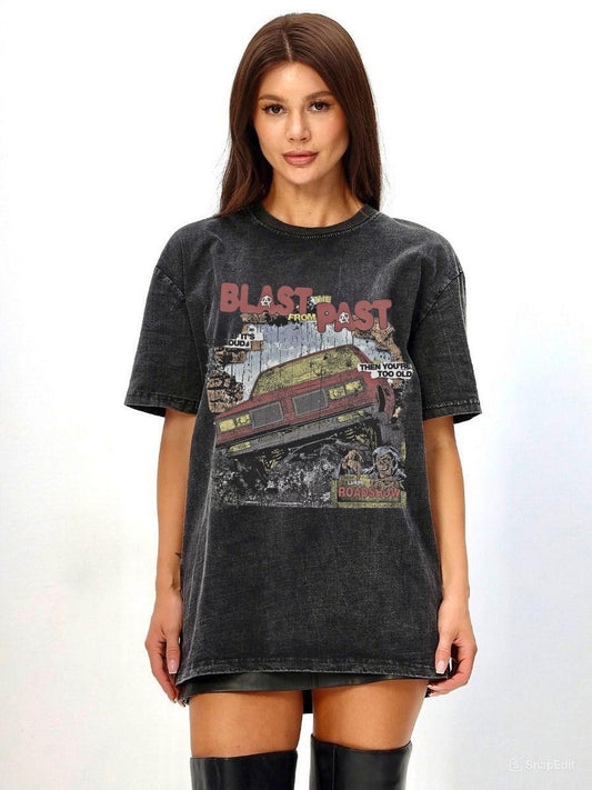 "Blast from the Past Roadshow Oversized Tee"