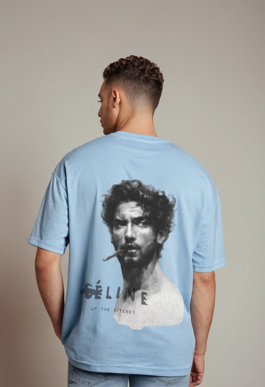 "Céline Graphic Print Tee"