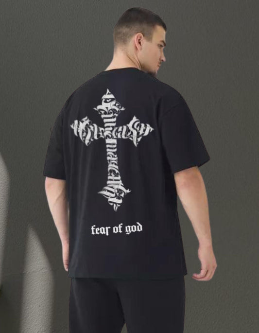 Fear of God Gothic Cross Oversized Tee