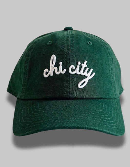 "Chi City Script Cap"
