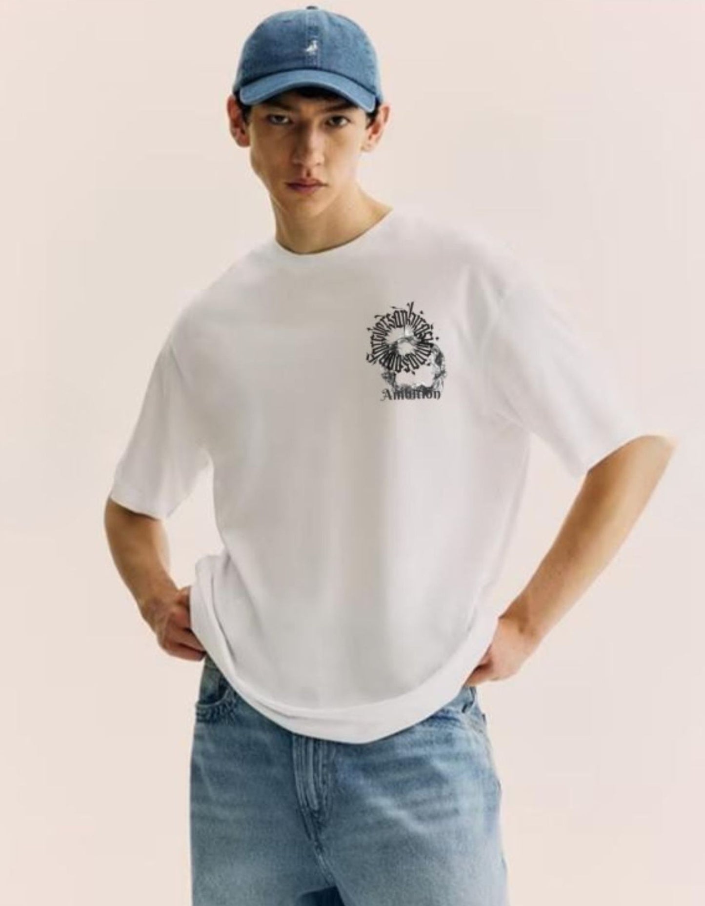 Ambition Smoke Circle Oversized Tee