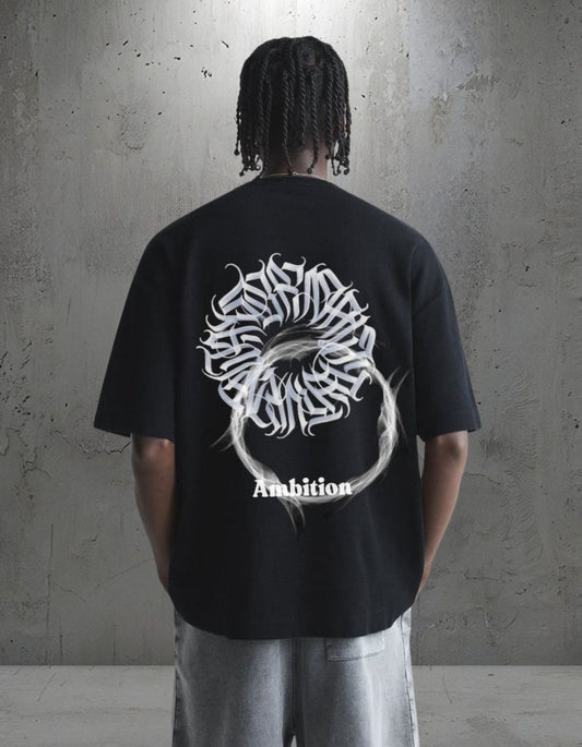 Ambition Smoke Spiral Oversized  Tee