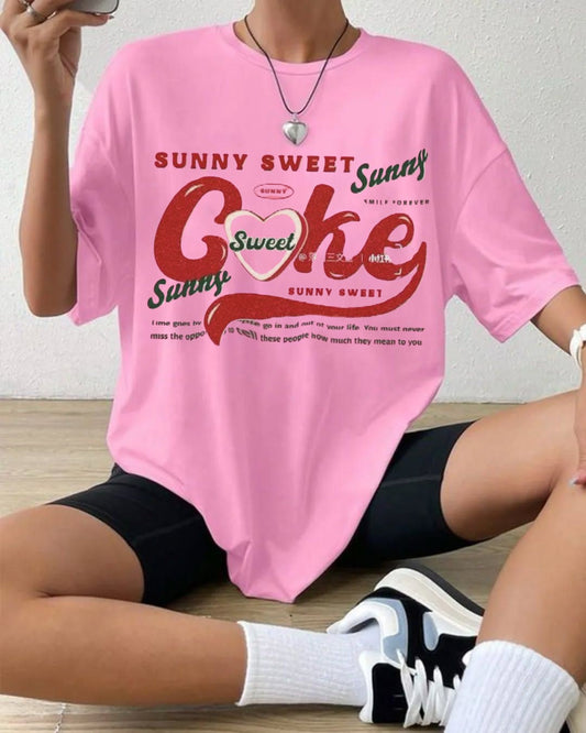 Sunny Sweet Coke Oversized Tee