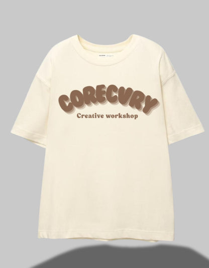 CORECURVY Oversized Tee – Creative Comfort