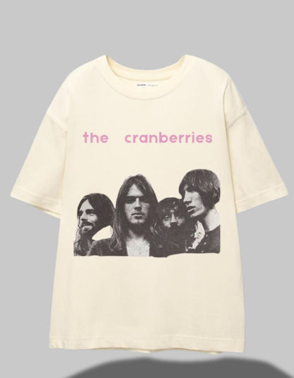Cranberry Vibes Oversized Tee