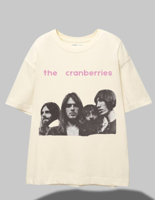 Cranberry Vibes Oversized Tee