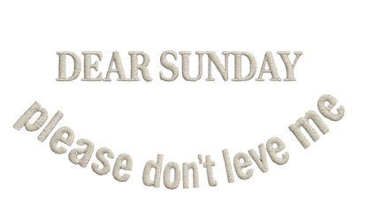 Dear Sunday Cap