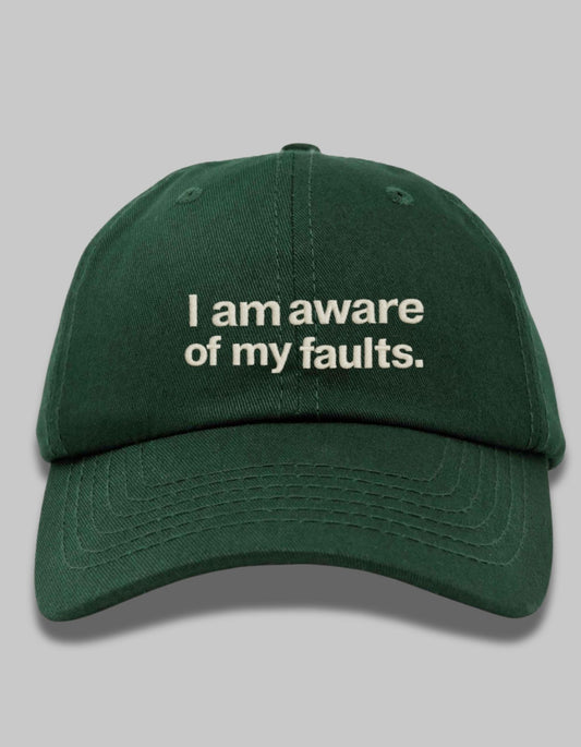 "Flawed & Fearless" Self-Aware Cap