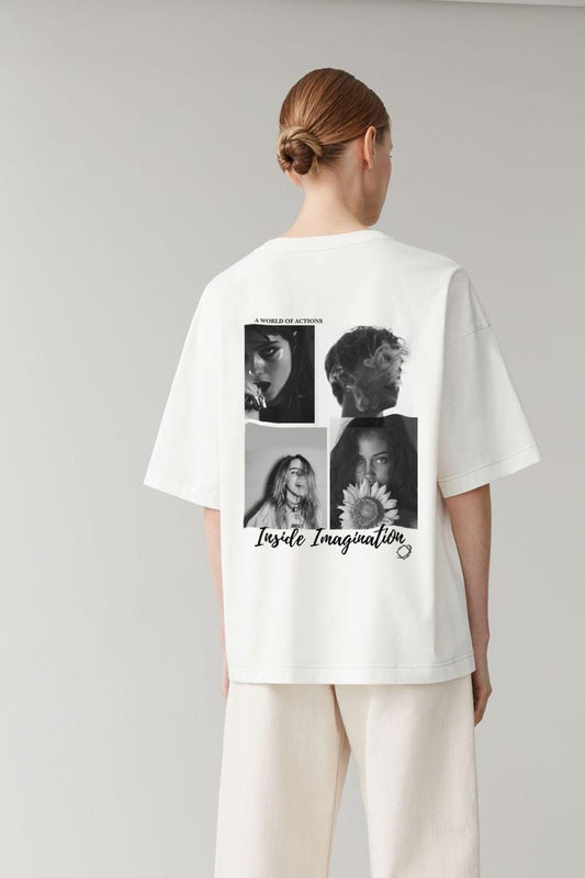 "Inside Imagination Oversized  Tee"