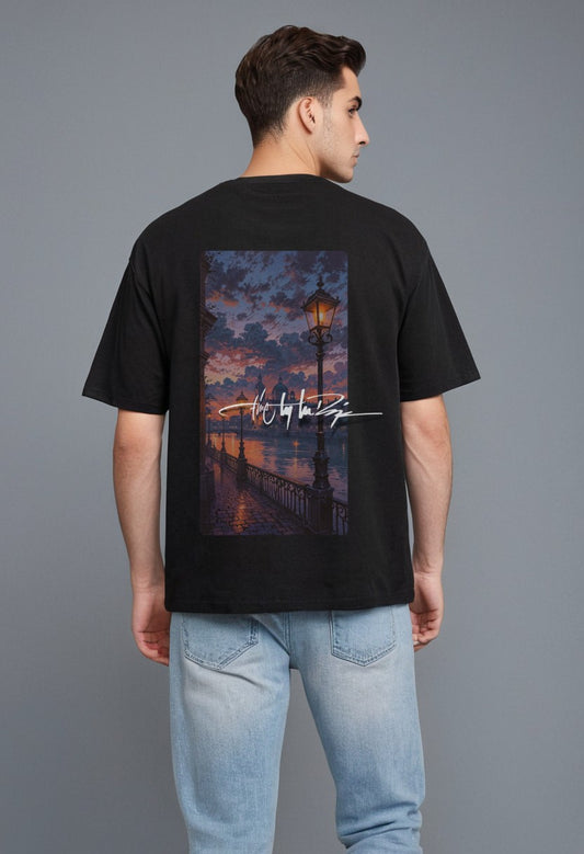 "Evening Glow Streetwear Tee"