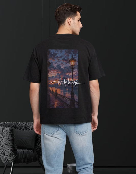 "Evening Glow Streetwear Tee"