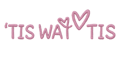 'Tis Wat 'Tis – Chill Vibes Embroidered Cap