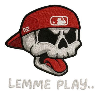 "Lemme Play" Skull Cap