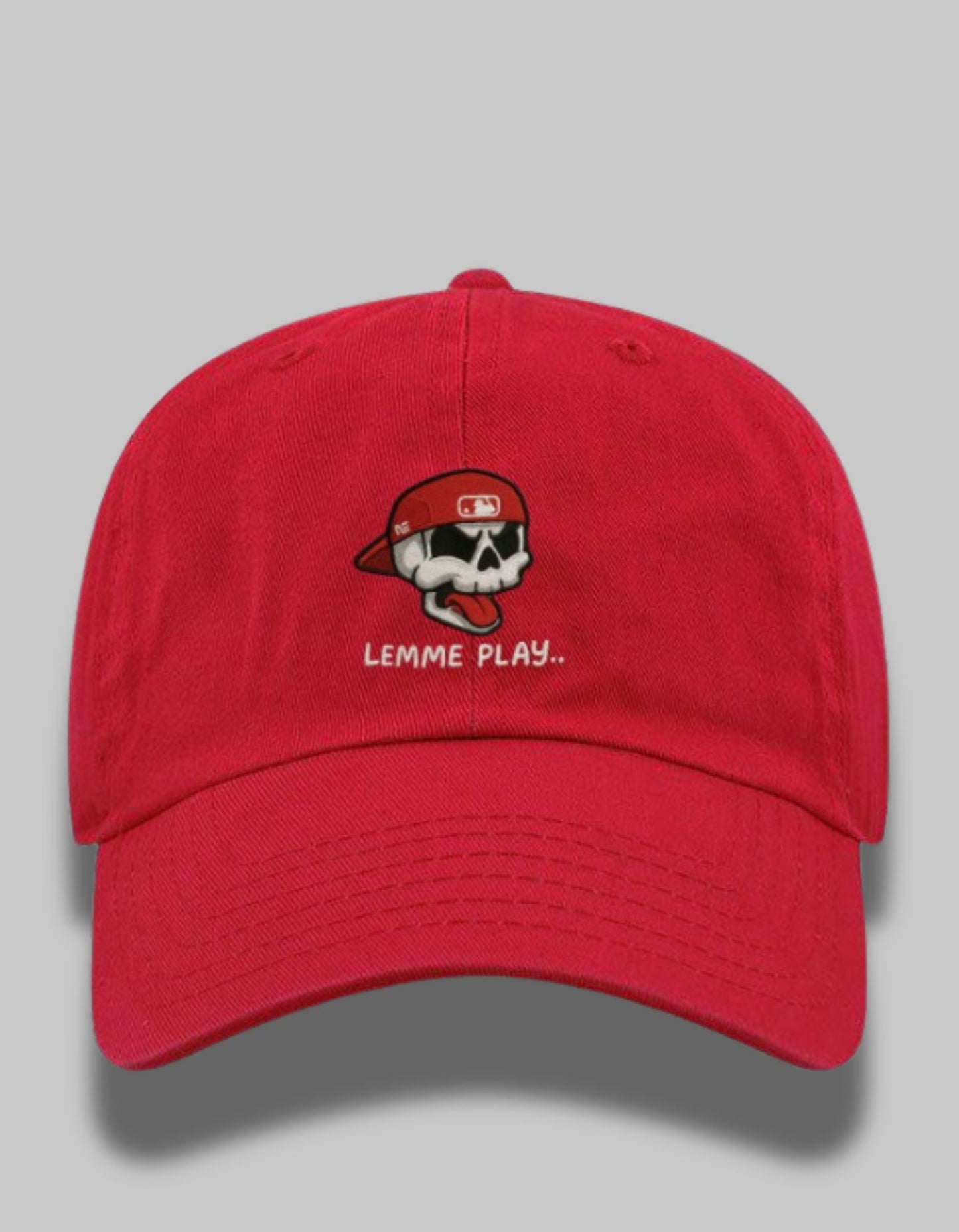"Lemme Play" Skull Cap