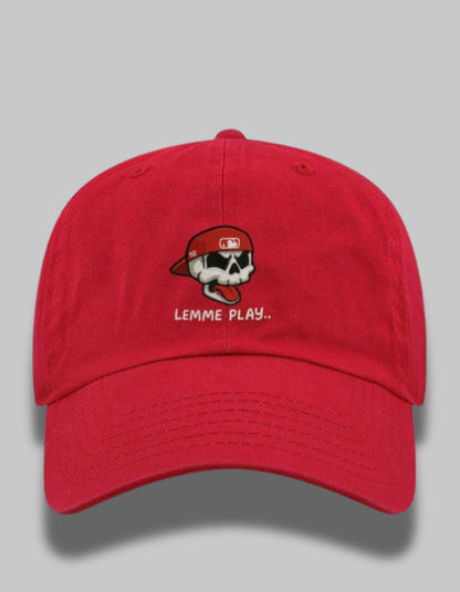 "Lemme Play" Skull Cap
