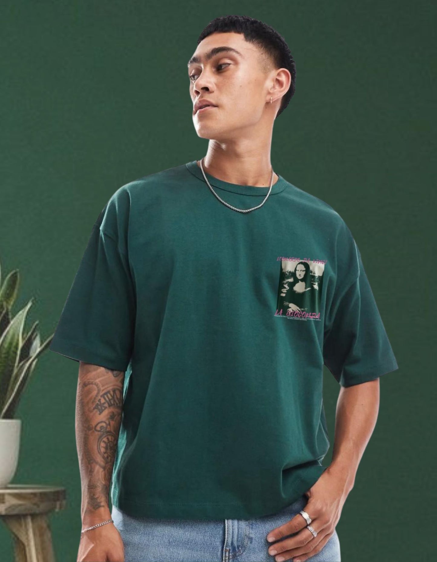 La Gioconda Renaissance Oversized Tee
