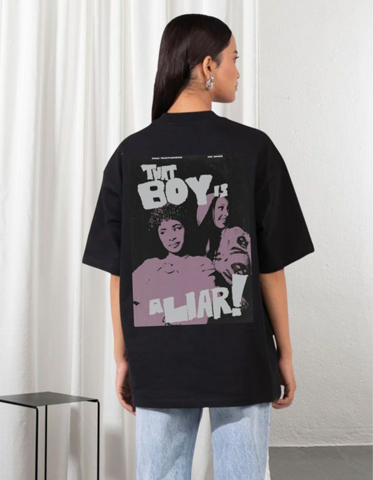 That Boy Is a Liar Oversized Tee