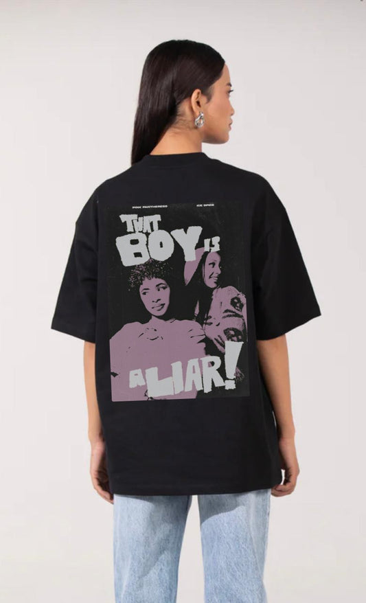 That Boy Is a Liar Oversized Tee