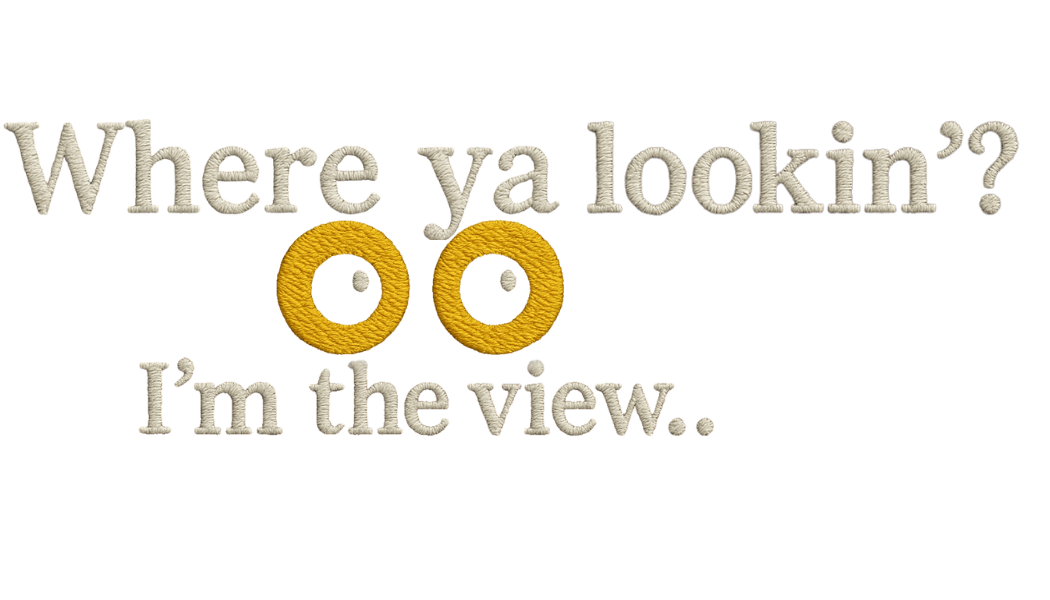 “I’m the View” Embroidered Cap